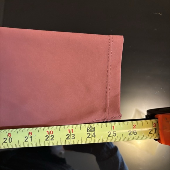 NEW Soma 24/7 High Waist Pocket Leggings  L Orange Stretch Activewear - Picture 6 of 6